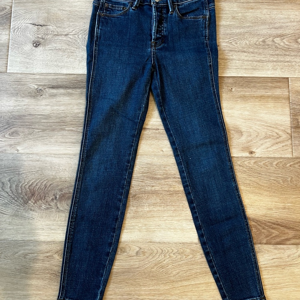 Free People Blue Women's Skinny Jeans